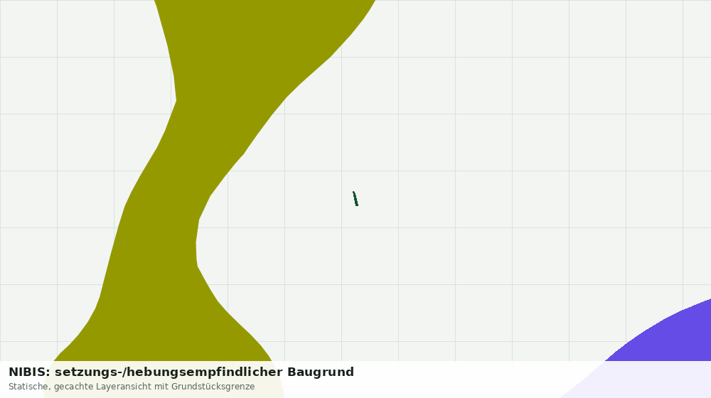 Statische Kartenansicht: NIBIS: setzungs-/hebungsempfindlicher Baugrund