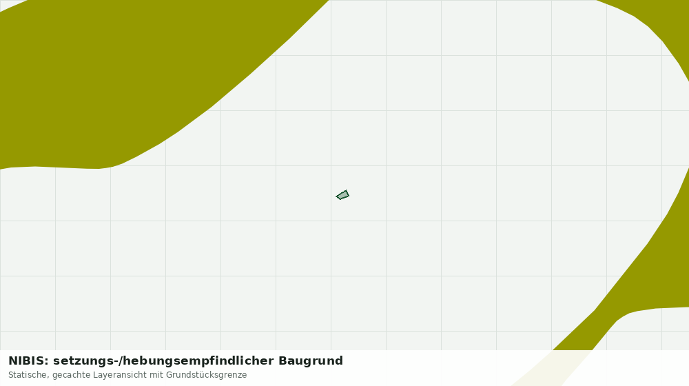 Statische Kartenansicht: NIBIS: setzungs-/hebungsempfindlicher Baugrund