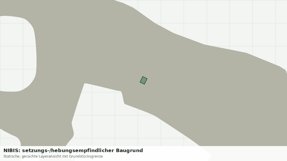 Statische Kartenansicht: NIBIS: setzungs-/hebungsempfindlicher Baugrund