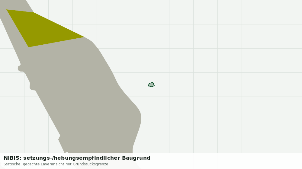Statische Kartenansicht: NIBIS: setzungs-/hebungsempfindlicher Baugrund