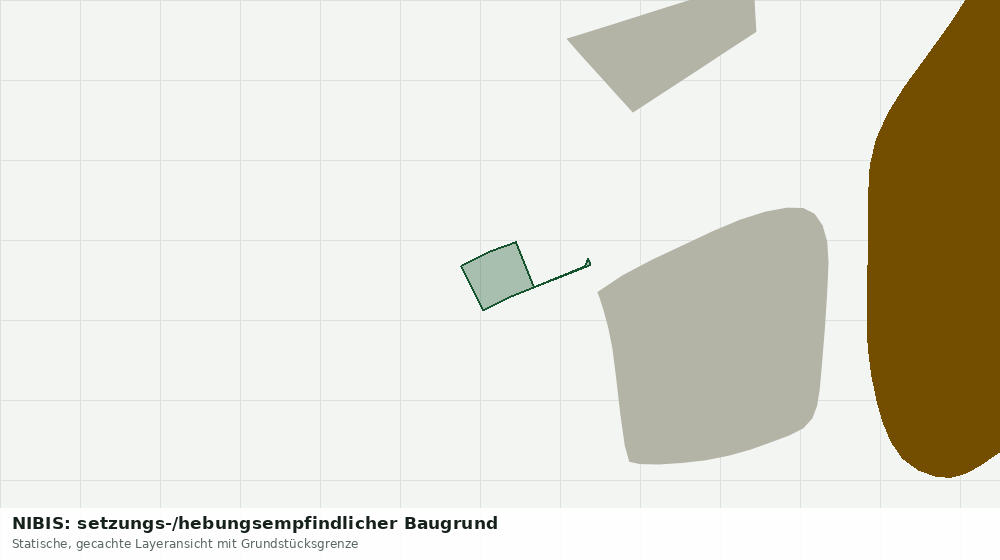 Statische Kartenansicht: NIBIS: setzungs-/hebungsempfindlicher Baugrund