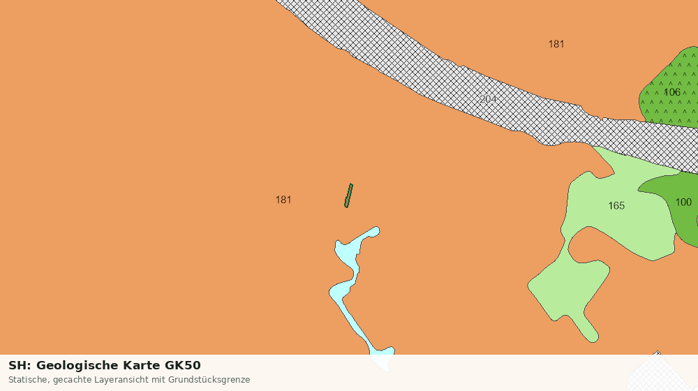 Statische Kartenansicht: SH: Geologische Karte GK50