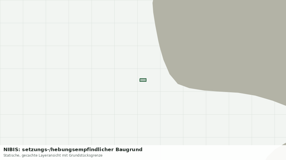 Statische Kartenansicht: NIBIS: setzungs-/hebungsempfindlicher Baugrund