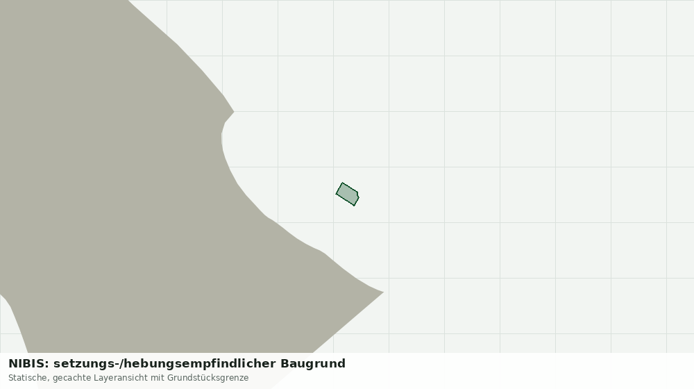 Statische Kartenansicht: NIBIS: setzungs-/hebungsempfindlicher Baugrund