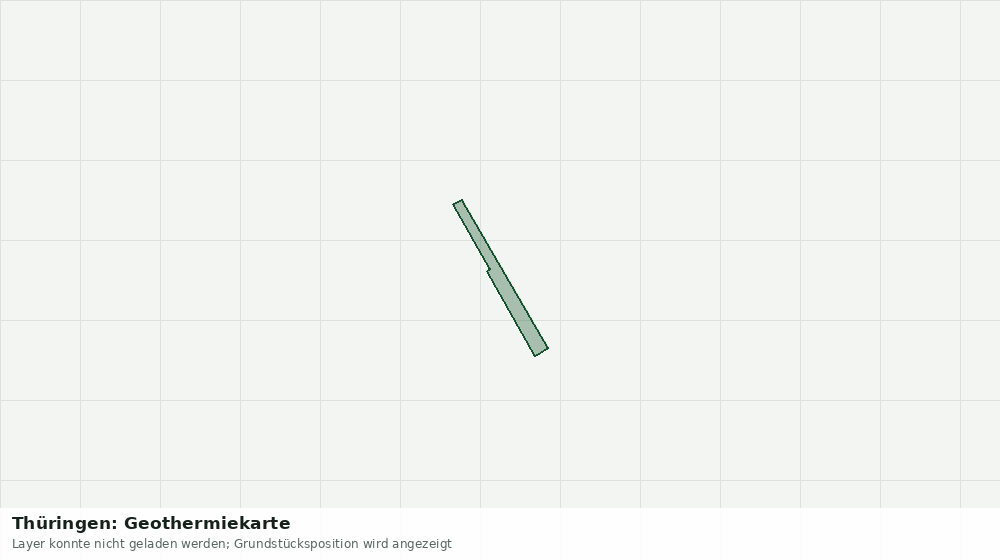 Statische Kartenansicht: Thüringen: Geothermiekarte