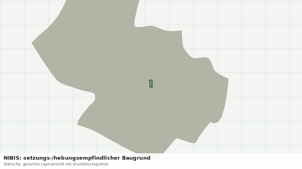 Statische Kartenansicht: NIBIS: setzungs-/hebungsempfindlicher Baugrund