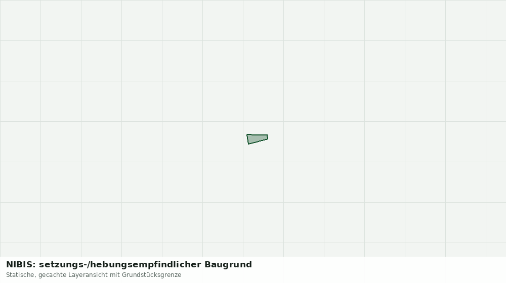 Statische Kartenansicht: NIBIS: setzungs-/hebungsempfindlicher Baugrund