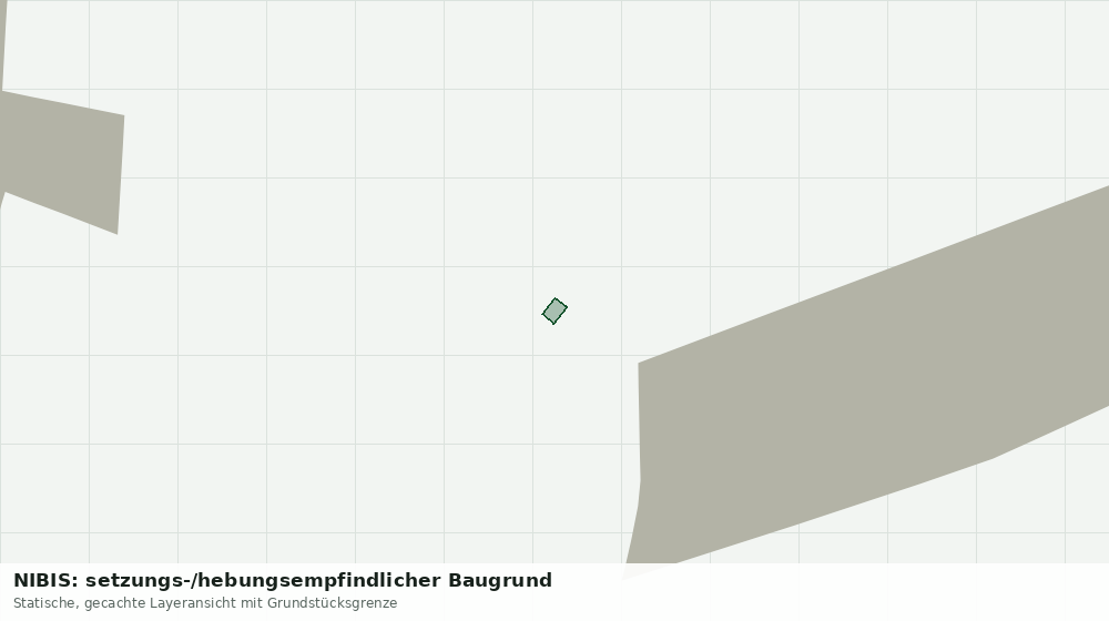 Statische Kartenansicht: NIBIS: setzungs-/hebungsempfindlicher Baugrund