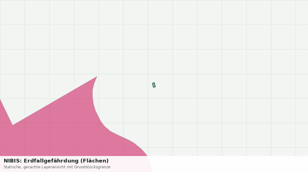 Statische Kartenansicht: NIBIS: Erdfallgefährdung (Flächen)
