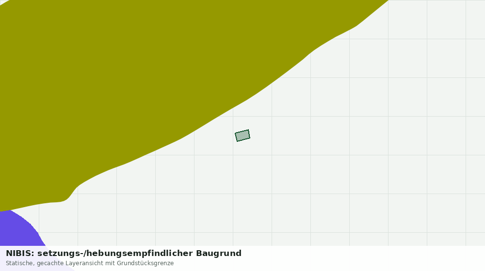 Statische Kartenansicht: NIBIS: setzungs-/hebungsempfindlicher Baugrund