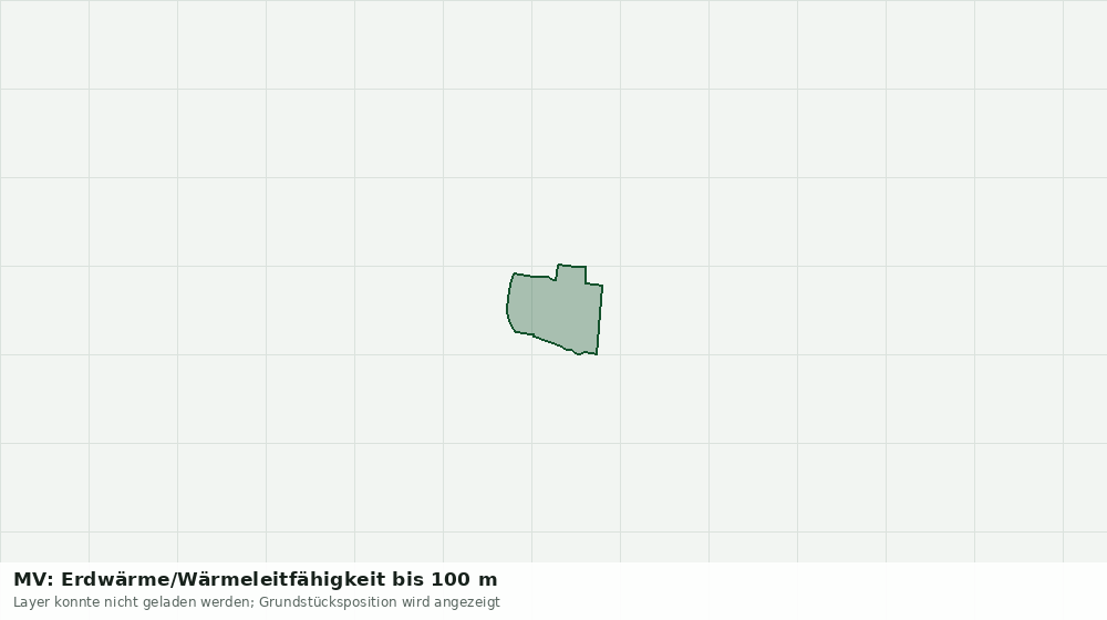 Statische Kartenansicht: MV: Erdwärme/Wärmeleitfähigkeit bis 100 m