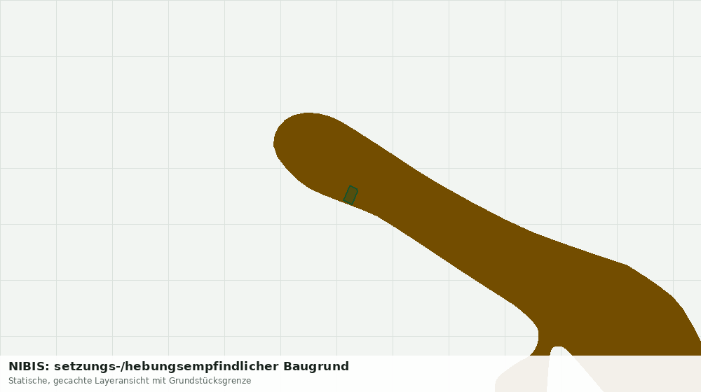 Statische Kartenansicht: NIBIS: setzungs-/hebungsempfindlicher Baugrund