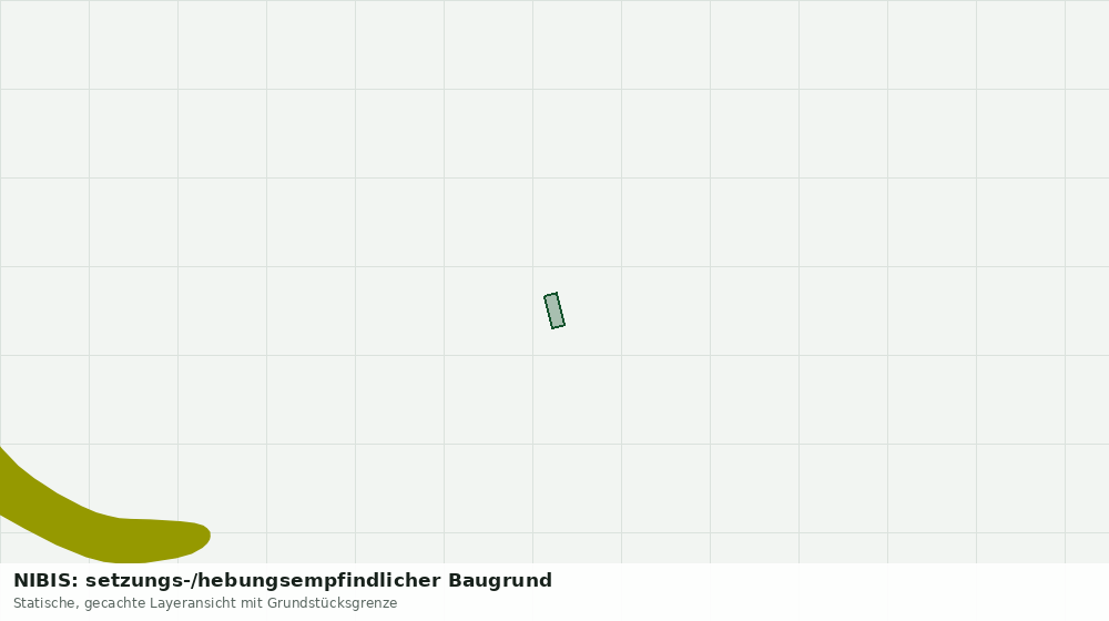 Statische Kartenansicht: NIBIS: setzungs-/hebungsempfindlicher Baugrund