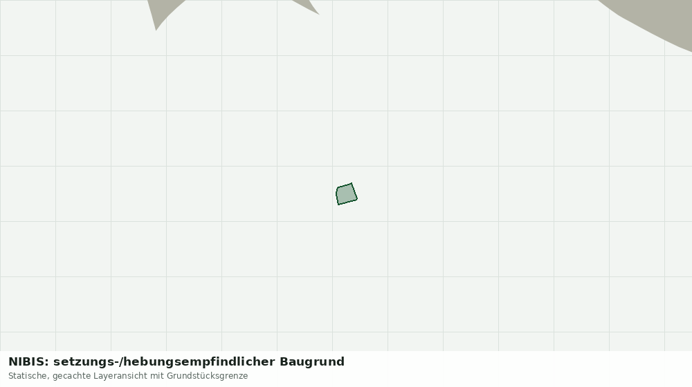 Statische Kartenansicht: NIBIS: setzungs-/hebungsempfindlicher Baugrund