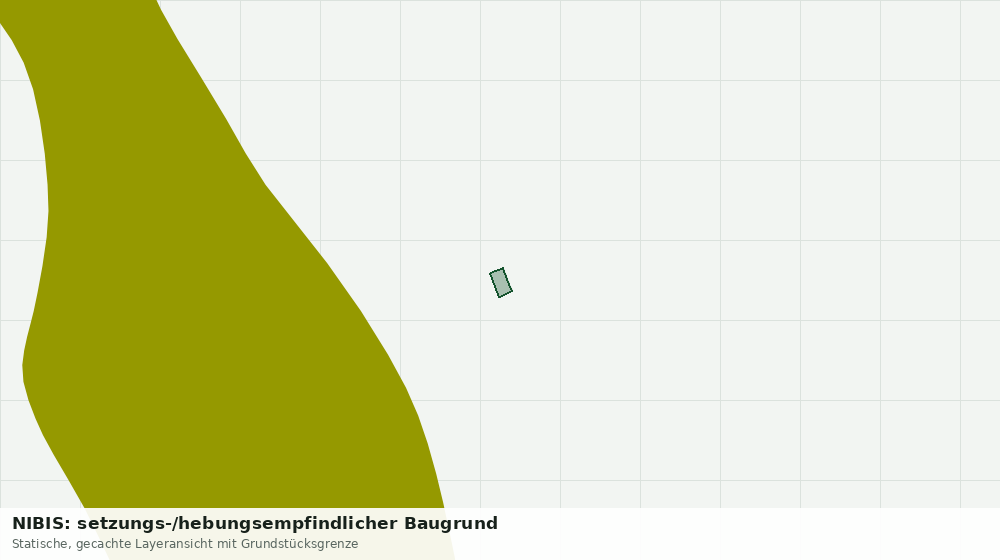 Statische Kartenansicht: NIBIS: setzungs-/hebungsempfindlicher Baugrund