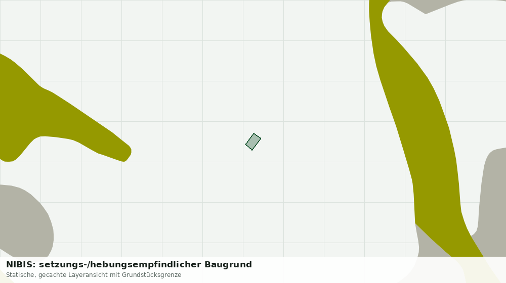 Statische Kartenansicht: NIBIS: setzungs-/hebungsempfindlicher Baugrund