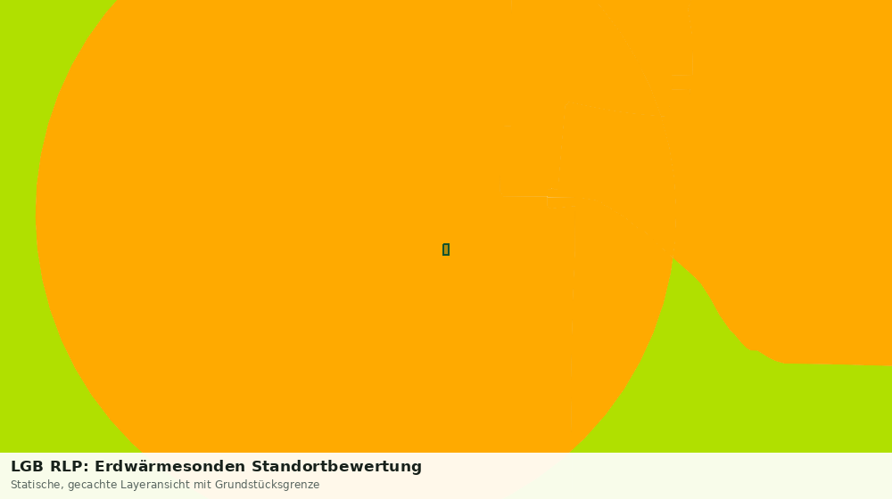 Statische Kartenansicht: LGB RLP: Erdwärmesonden Standortbewertung