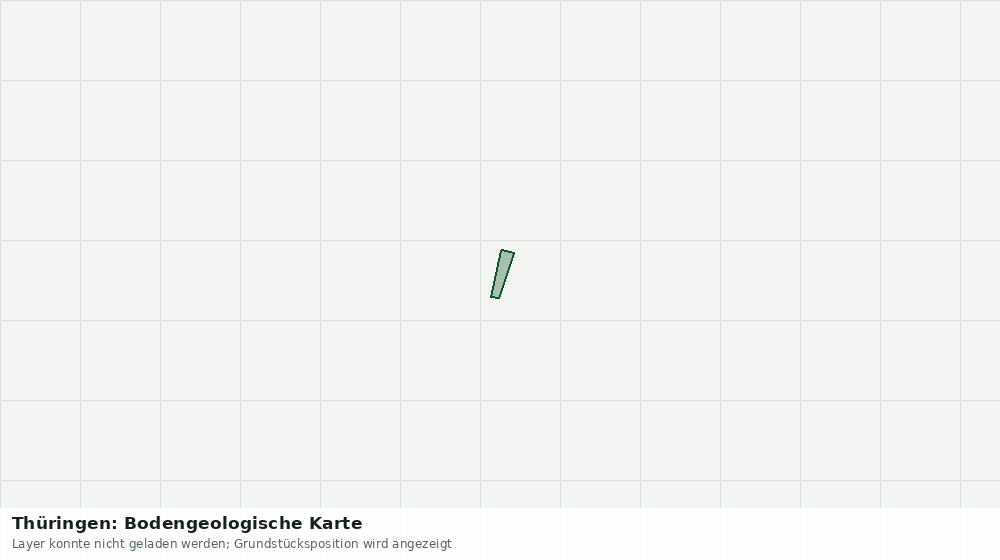 Statische Kartenansicht: Thüringen: Bodengeologische Karte