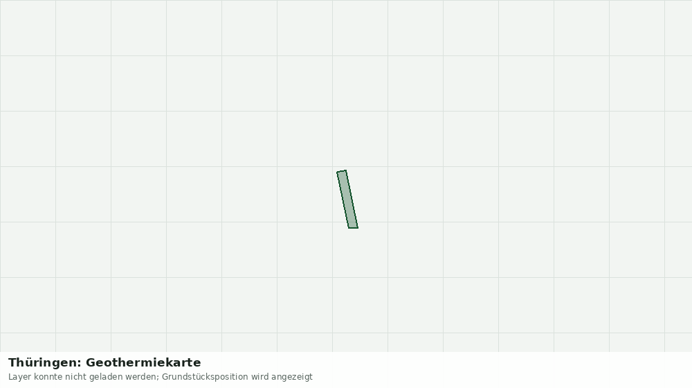 Statische Kartenansicht: Thüringen: Geothermiekarte