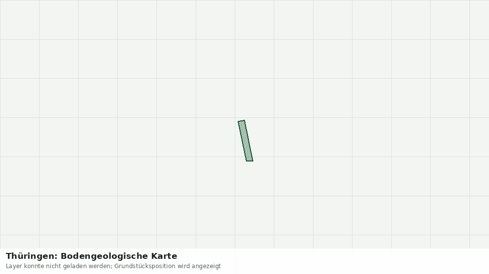 Statische Kartenansicht: Thüringen: Bodengeologische Karte