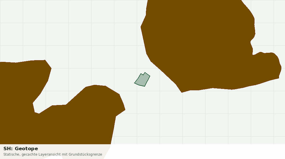 Statische Kartenansicht: SH: Geotope