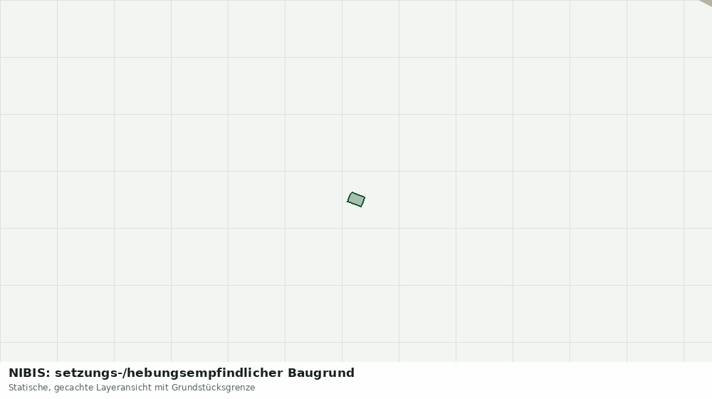 Statische Kartenansicht: NIBIS: setzungs-/hebungsempfindlicher Baugrund