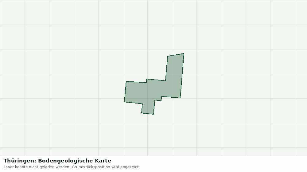 Statische Kartenansicht: Thüringen: Bodengeologische Karte