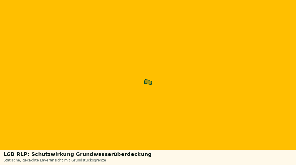 Statische Kartenansicht: LGB RLP: Schutzwirkung Grundwasserüberdeckung