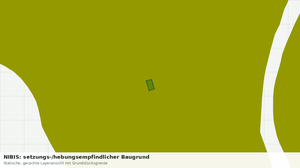 Statische Kartenansicht: NIBIS: setzungs-/hebungsempfindlicher Baugrund
