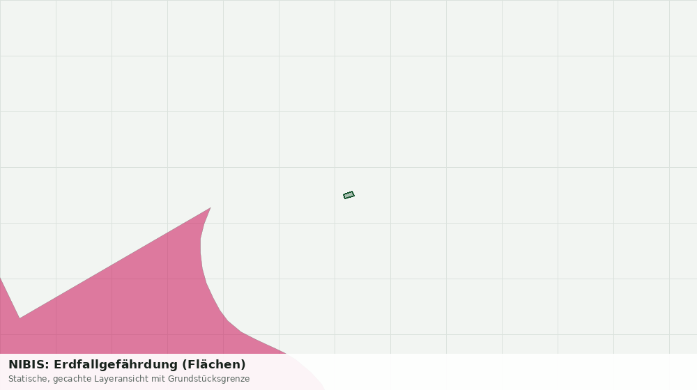 Statische Kartenansicht: NIBIS: Erdfallgefährdung (Flächen)