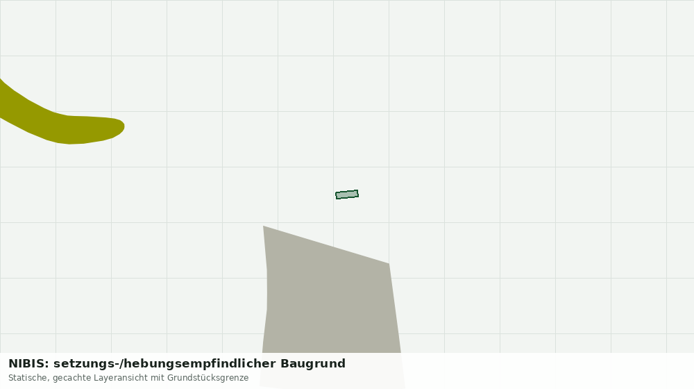 Statische Kartenansicht: NIBIS: setzungs-/hebungsempfindlicher Baugrund