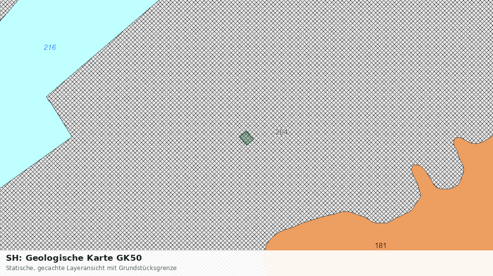 Statische Kartenansicht: SH: Geologische Karte GK50