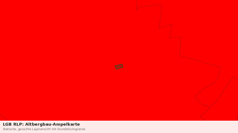 Statische Kartenansicht: LGB RLP: Altbergbau-Ampelkarte