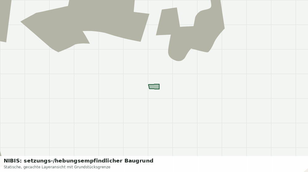 Statische Kartenansicht: NIBIS: setzungs-/hebungsempfindlicher Baugrund
