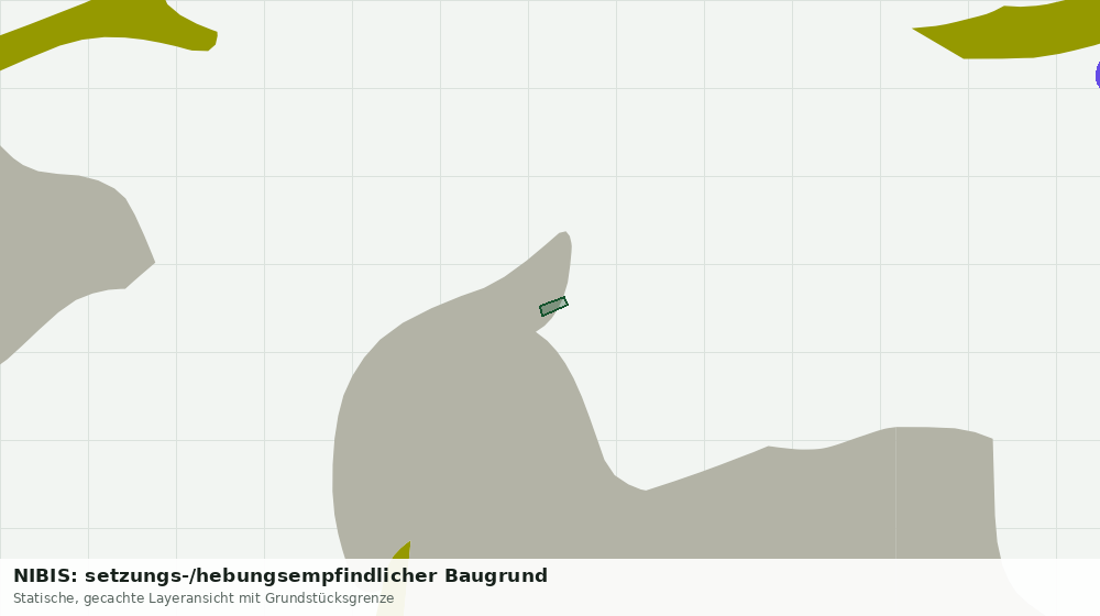Statische Kartenansicht: NIBIS: setzungs-/hebungsempfindlicher Baugrund