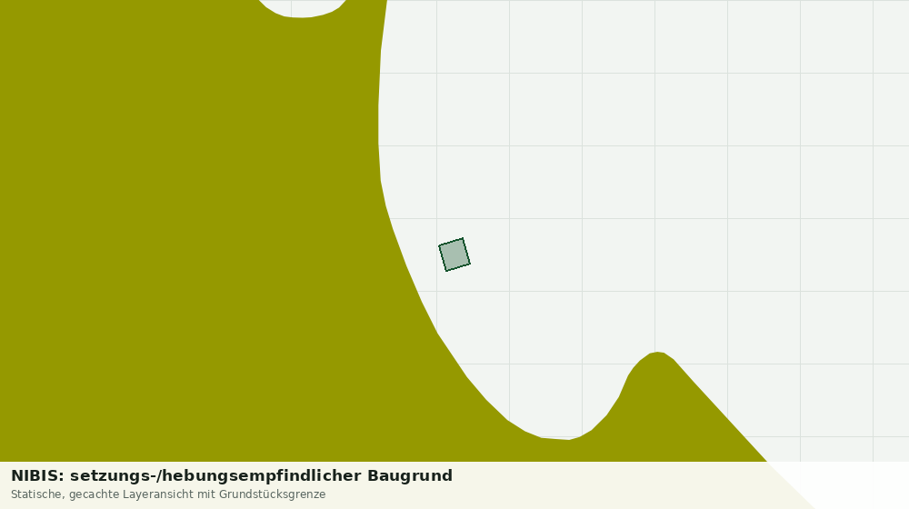 Statische Kartenansicht: NIBIS: setzungs-/hebungsempfindlicher Baugrund