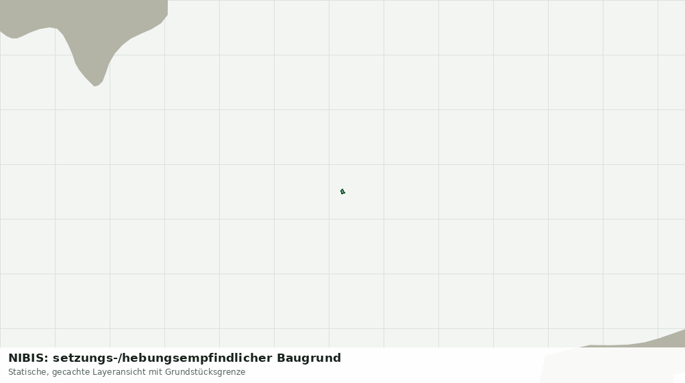 Statische Kartenansicht: NIBIS: setzungs-/hebungsempfindlicher Baugrund