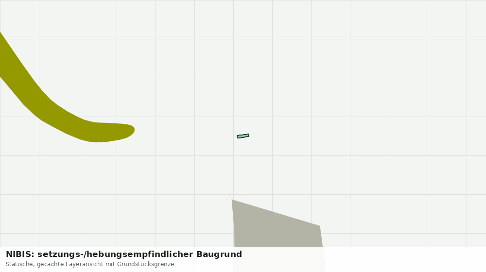 Statische Kartenansicht: NIBIS: setzungs-/hebungsempfindlicher Baugrund