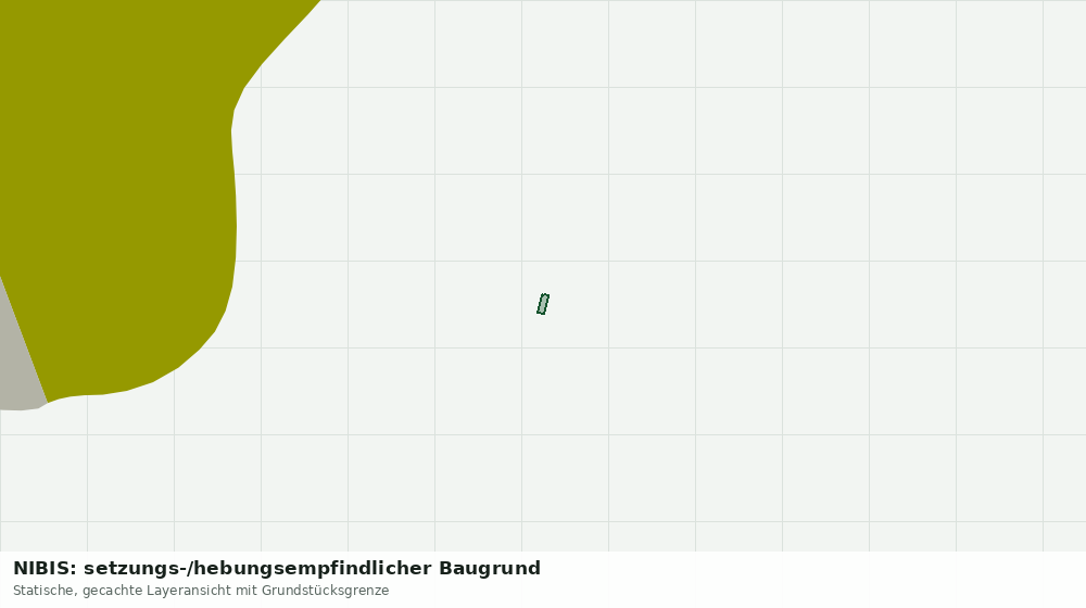 Statische Kartenansicht: NIBIS: setzungs-/hebungsempfindlicher Baugrund