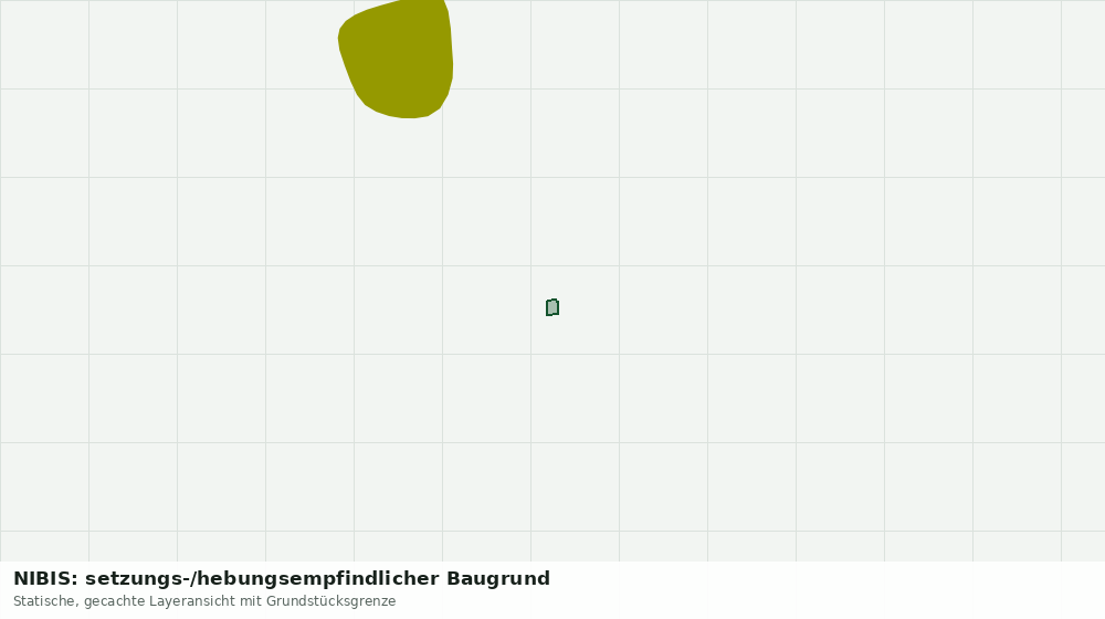 Statische Kartenansicht: NIBIS: setzungs-/hebungsempfindlicher Baugrund