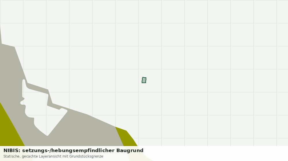 Statische Kartenansicht: NIBIS: setzungs-/hebungsempfindlicher Baugrund