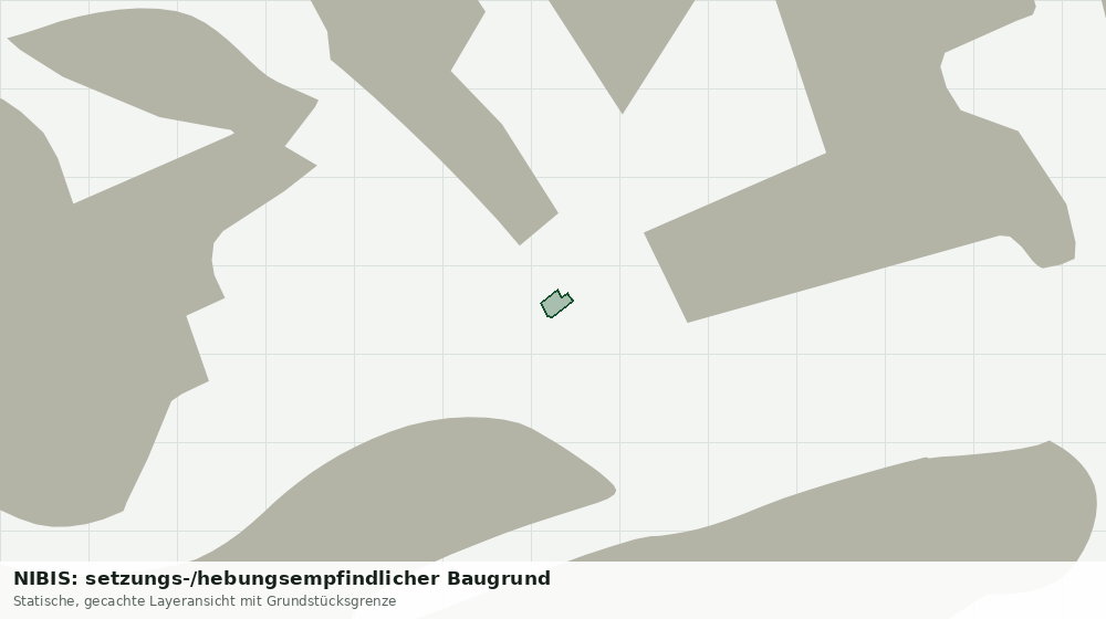 Statische Kartenansicht: NIBIS: setzungs-/hebungsempfindlicher Baugrund