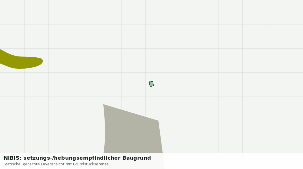 Statische Kartenansicht: NIBIS: setzungs-/hebungsempfindlicher Baugrund