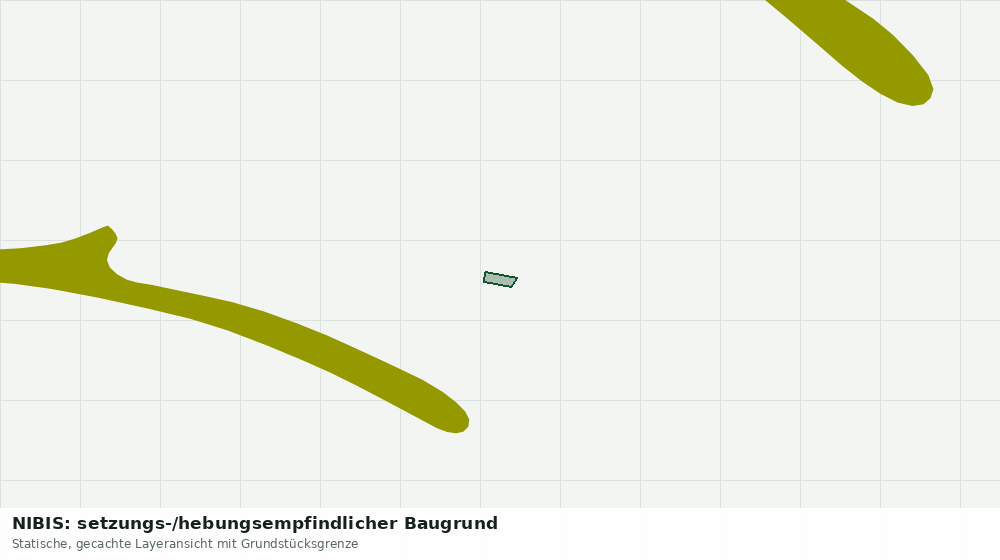 Statische Kartenansicht: NIBIS: setzungs-/hebungsempfindlicher Baugrund