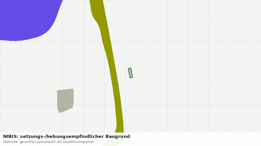 Statische Kartenansicht: NIBIS: setzungs-/hebungsempfindlicher Baugrund