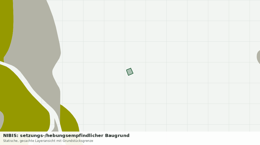 Statische Kartenansicht: NIBIS: setzungs-/hebungsempfindlicher Baugrund