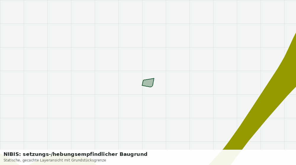 Statische Kartenansicht: NIBIS: setzungs-/hebungsempfindlicher Baugrund