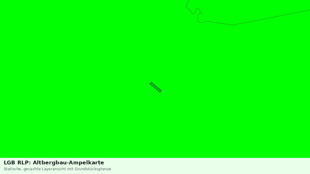 Statische Kartenansicht: LGB RLP: Altbergbau-Ampelkarte