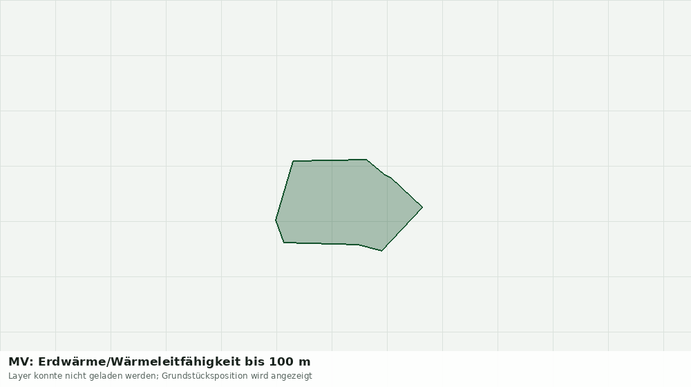 Statische Kartenansicht: MV: Erdwärme/Wärmeleitfähigkeit bis 100 m