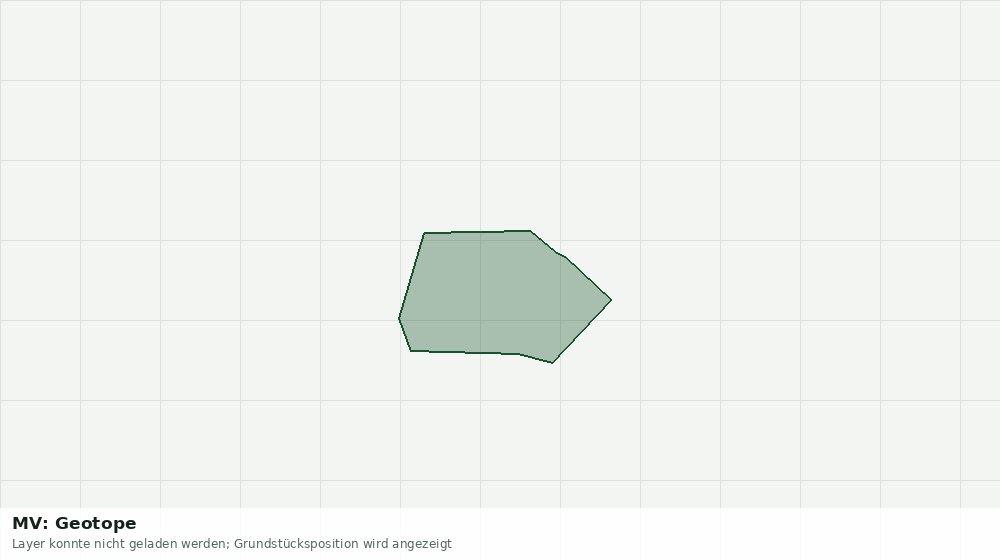 Statische Kartenansicht: MV: Geotope